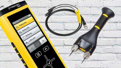 Resistive Feuchtemessung bei Lecksuche im Einsatz in Hutthurm