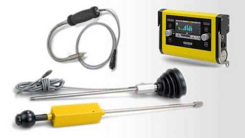 Anwendung der Tracergas-Leckdiagnose mit Spezialmessgerät in Langenmosen