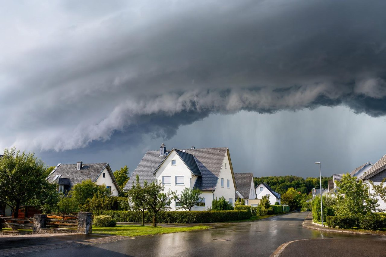 Starkregen nach Hitze: Warum jetzt Unwetter drohen – und wie Sie Haus & Keller schützen