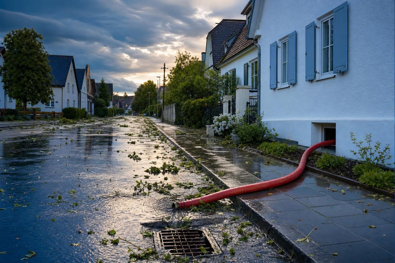 Unwetter über Franken und der Oberpfalz: Was tun, wenn der Keller vollgelaufen ist?