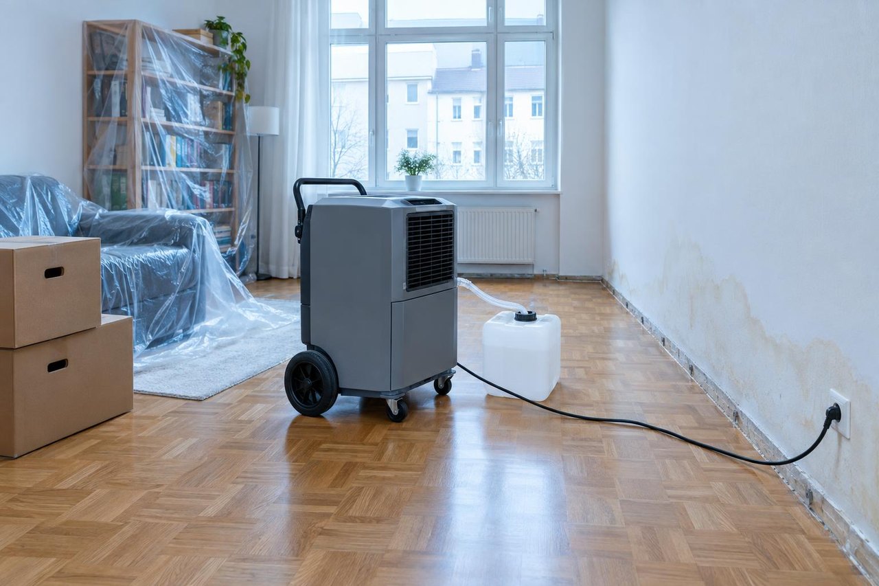 Wasserschaden in der Mietwohnung: Wer zahlt was, wie viel Mietminderung – und wer trägt die Stromkosten der Trocknung?